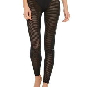 ALO Energize Black Leggings - small